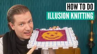 Thumbnail: How to do ILLUSION KNITTING [The ultimate tutorial]