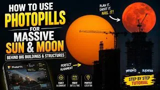 Thumbnail: How to Use PhotoPills | Plan Moonrise, Sunrise, Full Moon & Eclipse Photography | Beginner Guide
