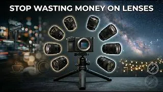 Thumbnail: Stop Wasting Money on Lenses! Best Lenses for APS-C & Sony Alpha Camera (Best Lenses Beginner Guide)