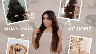 Thumbnail: The Secret to Glossy Hair at Home  | Haircare Routine | Nimmy Arungopan