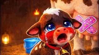 Thumbnail: Mommy’s breast has a boo-boo. Oh dear! 🌶️🐮 The Story of the Calf. | Kids Songs & Nursery Rhymes