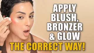 Thumbnail: How To Apply Cream Blush Bronzer and Glow On Over 40 Skin | Nina Ubhi