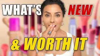 Thumbnail: Testing New Makeup - Bobbi Brown glow, Tatcha, Kosas blush, NYX Foundation, Benefit | Nina Ubhi
