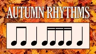 Thumbnail: 16th Note Rhythm Reading 🍂 AUTUMN
