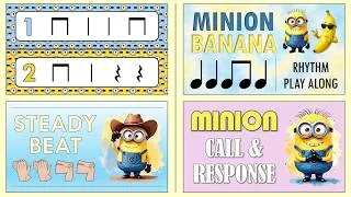 Thumbnail: 4️⃣ MINION Rhythm Games Compilation 🍌