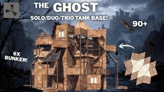 Thumbnail: THE GHOST–BEST SOLO/DUO/TRIO TANK BASE• 6X BUNKER•INTEGRATED FARM • SHIELD WALL•CHEAP•RUST BASE 2026
