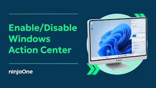 Thumbnail: How to Enable or Disable the Action Center in Windows (w/ SCREEN RECORDING)