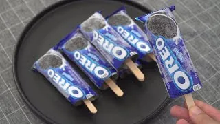 Thumbnail: Oreo Ice Cream Stick [Only 3 Ingredients]