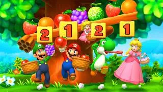 Thumbnail: Mario Party The Top 100 - Lucky or Unlucky - Mario vs Peach vs Yoshi vs Luigi