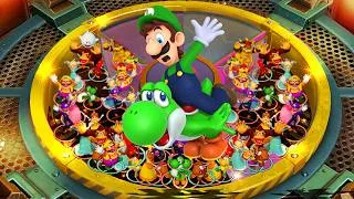 Thumbnail: Super Mario Party - Lucky Team Color Battles - Luigi Green Team vs Mario Red Team