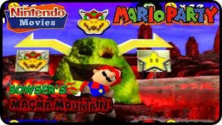 Thumbnail: Mario Party 1 - Bowser's Magma Mountain (2 Players, Mario vs Yoshi vs Luigi vs DK)