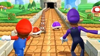 Thumbnail: Mario Party 9 Minigames - Mario vs Luigi vs Waluigi vs Wario (Master CPU)