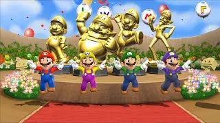 Thumbnail: Mario Party 9 - Step It Up - Mario vs Luigi vs Wario vs Waluigi (Master Difficulty)