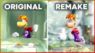 Thumbnail: Rayman Legends Retold | Original vs Remake: Exclusive Gameplay Comparison