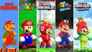Thumbnail: Evolution of First Levels in Mario Games (1983 - 2026)