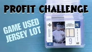 Thumbnail: PROFIT CHALLENGE with a Game Used Jersey Lot purchased on eBay