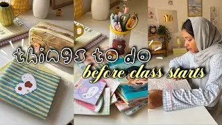 Thumbnail: Things to-do before CLASS starts📚 | Malayalam | ninu shaaji