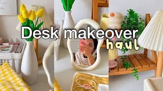 Thumbnail: Desk MAKEOVER haul🌼 | Everything I bought | ninu shaaji | Malayalam 
