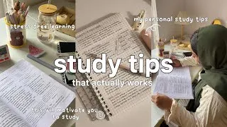 Thumbnail: STUDY TIPS that actually WORKS🤩 | Malayalam | ninu shaaji