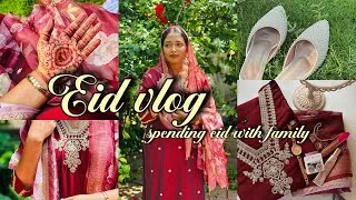 Thumbnail: Eid vlog🌙 | eid shopping, family eid time✨ | ninu shaaji 