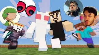 Thumbnail: Minecraft Manhunt (ft. YouTube Shorts Creators)