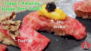 Thumbnail: Delicious Wagyu BEEF SUSHI @ Yakiniku Kintan Daikanyama! [Nippon Traveler]