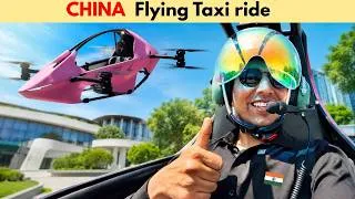 Thumbnail: China flying Taxi ride उड़ने का रियल एक्सपीरियंस Yivolt 