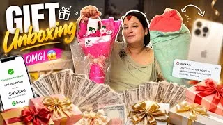Thumbnail: Lets unbox GIFTS 🎁 together | *GOT EMOTIONAL 😭* | Nirjana Parajuli 