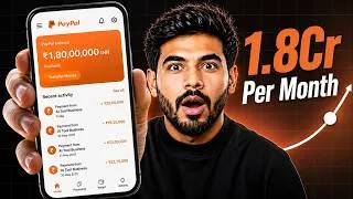 Thumbnail: ₹1.8Cr/Month With AI — And You Don’t Even Need to Code 🤯