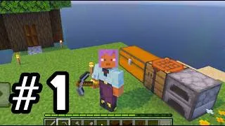 Thumbnail: Minecraft PE - Hardcore Survival Gameplay Part 1 - First Steps