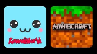 Thumbnail: KawaiiWorld VS REAL Minecraft PE (WHICH ONE IS BETTER?)
