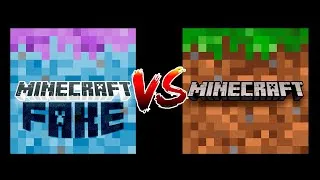 Thumbnail: FAKE Minecraft PE VS REAL Minecraft PE (WHICH ONE IS BETTER?)