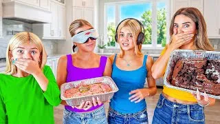 Thumbnail: BLIND DEAF MUTE baking challenge ft. MYSTERY YouTuber! ✨