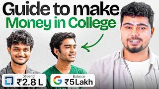 Thumbnail: How a First-Year Student Paid Half of His College Fees Through CODING (Full Roadmap)