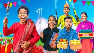 Thumbnail: Diwali Humne Sabke Sath Manayi First Vlogs 😱