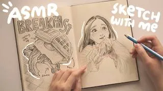 Thumbnail: SKETCH WITH ME ✏️ ASMR (no music)