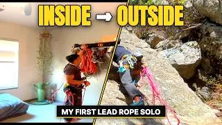 Thumbnail: Mock Lead Rope Solo at Home // How the System Works