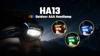 Thumbnail: Your Ideal Entry-Level Outdoor Headlamp丨RGB Outdoor AAA Headlamp丨NITECORE HA13