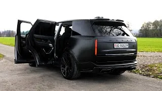 Thumbnail: Satin Black Range Rover Urban Widebody