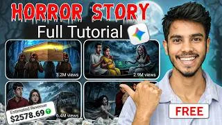 Thumbnail: Make Viral AI Horror Videos in 30 Minutes🔥 (Complete Tutorial)