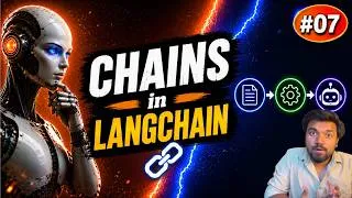Thumbnail: How Chains Work in LangChain 🔗 | AI Q&A #07