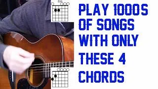 Thumbnail: Guitar Chords for absolute Beginners (Learn thousands of songs with these chords)