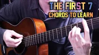 Thumbnail: The first 7 Chords to learn on guitar