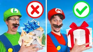 Thumbnail: Super Mario Christmas Party Minigames In Real Life