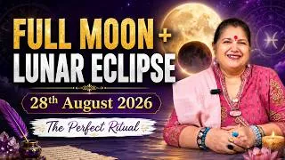Thumbnail: Full Moon & Lunar Eclipse August 28: Time to Let Go & Transform