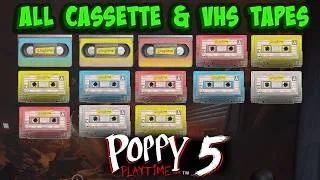 Thumbnail: Poppy Playtime Ch 5: ALL Tapes! (Cassette & VHS)