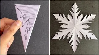Thumbnail: DIY Christmas decoration Ideas / Paper Snowflake / Easy 3D snowflake #christmas #diy #papercraft