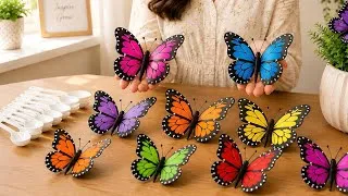 Thumbnail: I Turned Plastic Bottles into a Cute Butterfly 🦋 DIY Recycled Craft Easy