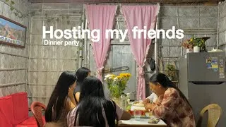 Thumbnail: Hosting a Cozy Dinner for My Friends🥂🌸cooking🍲 dinner set up🧑‍🍳