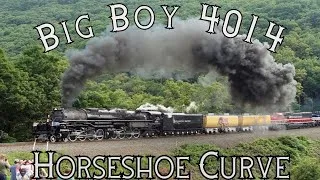 Thumbnail: Union Pacific Big Boy 4014 THUNDERS Through Horseshoe Curve | Altoona Pennsylvania 7/11/26